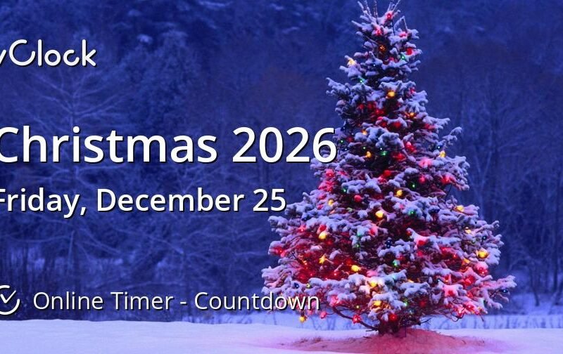 Christmas 2026 Countdown: Your Ultimate Guide to the Festive Season